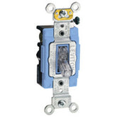 Leviton 1221-7L Single-Pole Lighted Handle